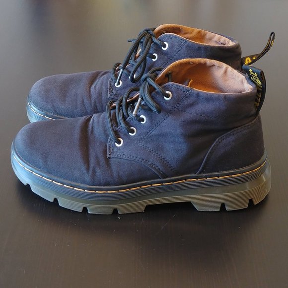 dr martens bonny ii black short utility boots